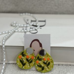 گوشواره جواهر دوزی